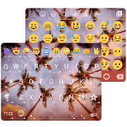 Coconuts Sky KK Emoji Keyboard  Icon