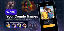 Couple Text on Photo Editor BG APK