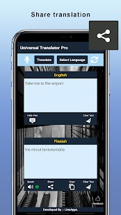 Universal Translator Pro Capture d'écran
