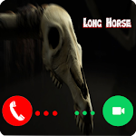 Cover Image of डाउनलोड Long Horse Scary Fake video call and chat 2.1 APK