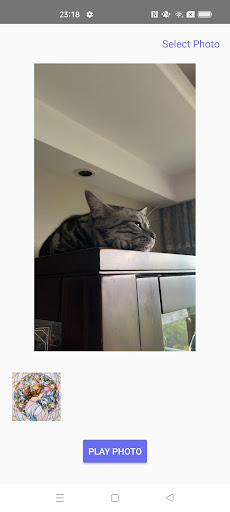 Android application Playphoto screenshort