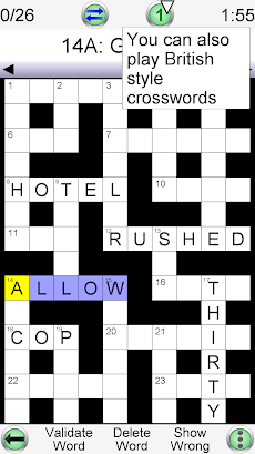 Barred Crosswordのおすすめ画像2