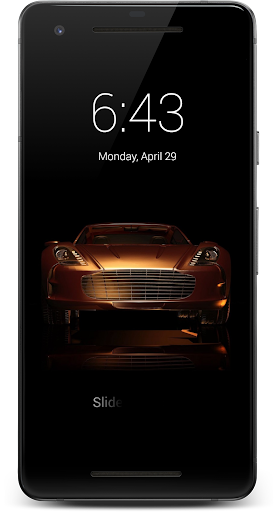 Super Sports Car HD Lock Scree