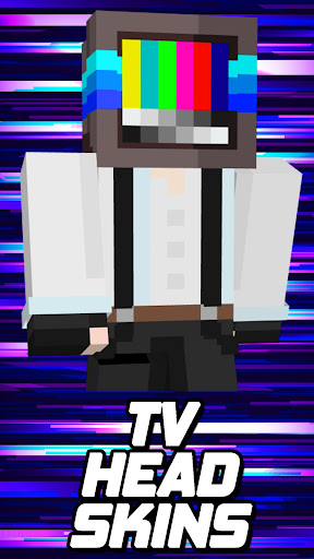 Android application TV heads In Minecraft PE screenshort
