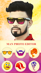 X Bit Man Photo Editor 2021 : Macho Man Pic Master