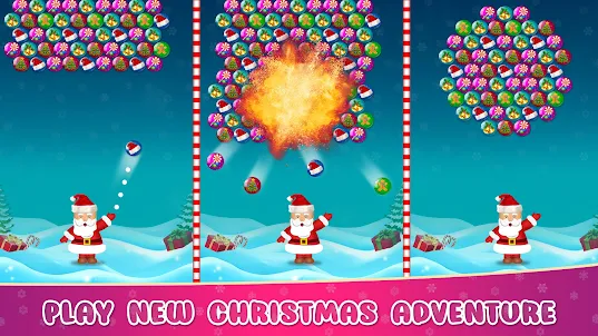 Christmas Bubble Shooter Game