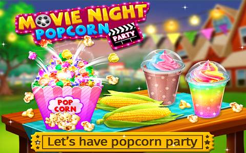 Movie Night Popcorn Party Unknown