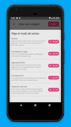 Raffler Decisiones rápidas
