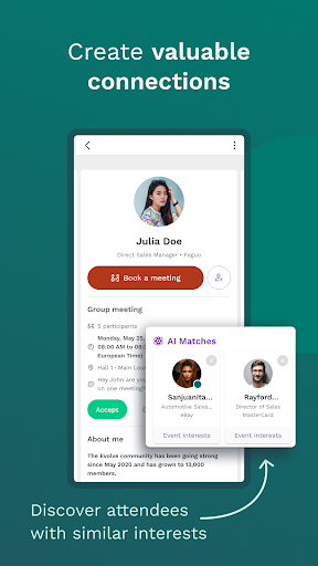 Screenshot of Swapcard - Smart Event App