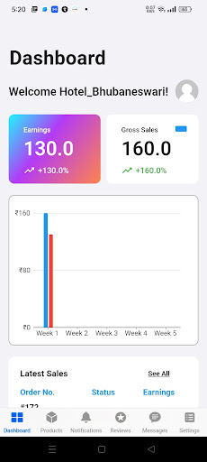 Android application Carrebag Manager screenshort
