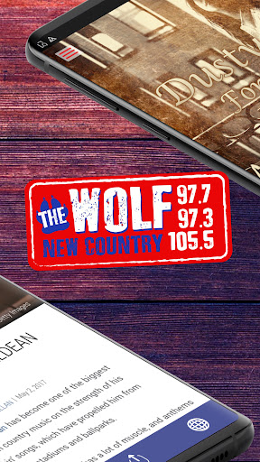 The Wolf 105.5 Screen 2