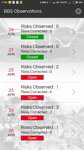 BBS Observations Screen 3