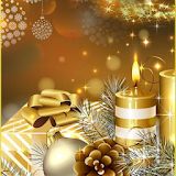 Gold Christmas Theme icon