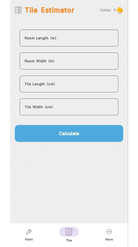 #2. Paint & Tiles Estimator (Android) 由: one x games limited