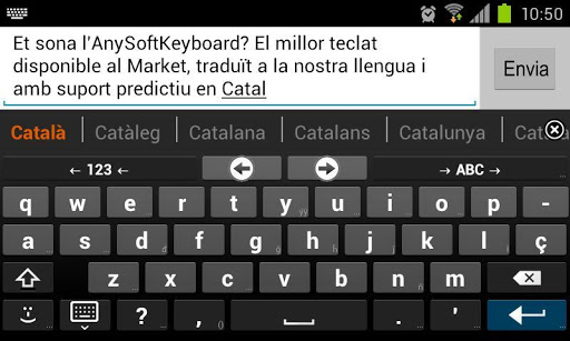Catalan for AnySoftKeyboard Screenshot 2 - AppWisp.com