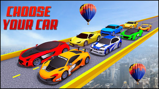 Mega Car Stunts Race Car Games Screen 2