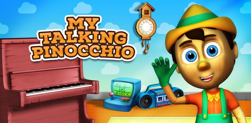 Mluvící Pinocchio — Hračky Hry