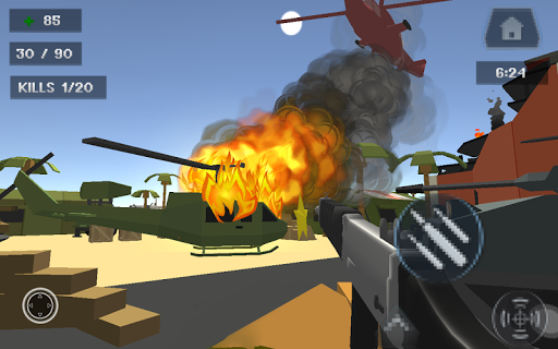 Code Triche Pixel Smashy War - Gun Craft APK MOD 5