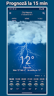 Prognoza meteo: Cer senin Screenshot