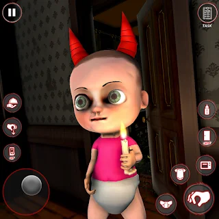 Baby in Pink:Baby Horror Games apk