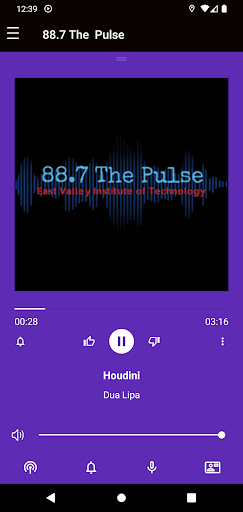 Android application 88.7 The Pulse AZ screenshort