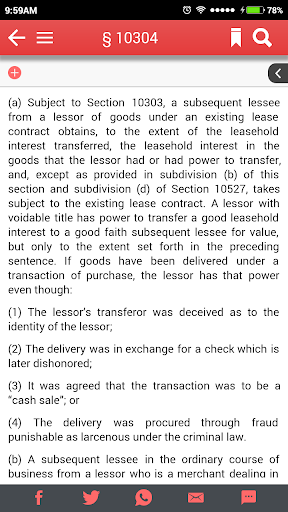 California Commercial Code