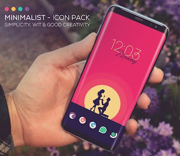 Minimalist - Icon Pack Capture d'écran