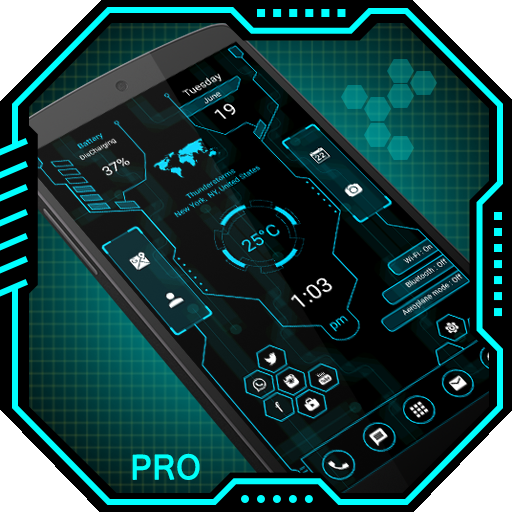Hitech Launcher 2 Pro -AppLock logo