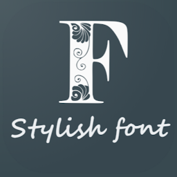 නිරූපක රූප Stylish Fonts