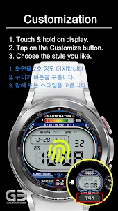GYD004: Digital watchface