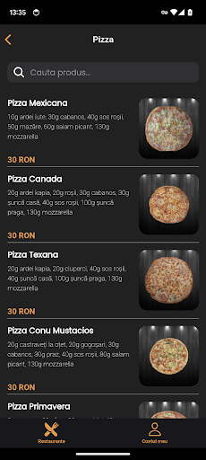 Galați Delivery Screen 2