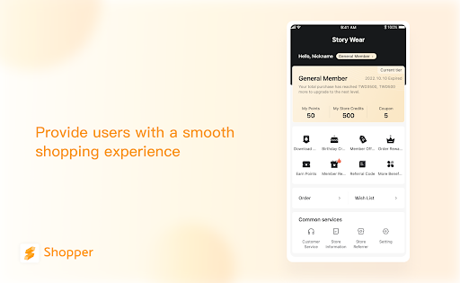 Shopper App Screen 3