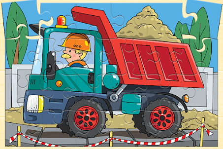 Construction Vehicles Puzzle