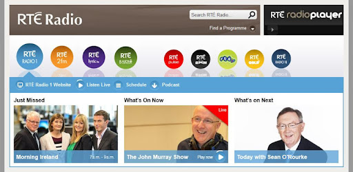 RTÉ Radio Player cover