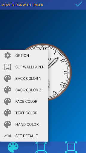 Analog Clock Live Wallpaper Screen 2