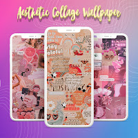 Aesthetic Collage Wallpaper - Cute Wallpaper Girly