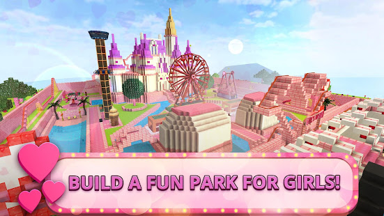 Girls Theme Park Craft: Water Slide Fun Park Games Varies with device screenshots 4