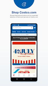 Costco Wholesale screenshot 1