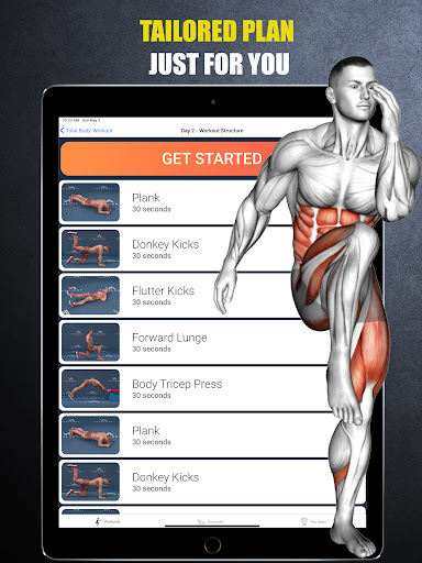 Screenshot of Six Pack in 30 Days