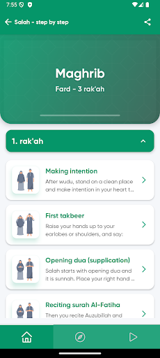 mNamaz - Prayer step by step Screenshot 4 - AppWisp.com
