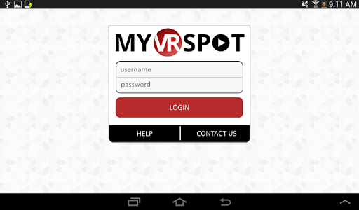 Android application MyVRSpot Broadcaster screenshort