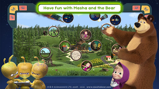 Masha and the Bear: UFO 1.2.3 screenshots 2
