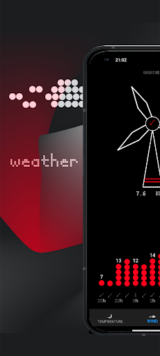 Android application oWeather: Nothing dot inspired screenshort