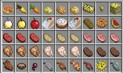 More Food Bedrock Craft Mod for MCPE