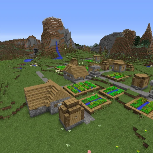 shops x Minehut - Free Minecraft Server Seed Map - Minecraft App x + x  84105 Apps M