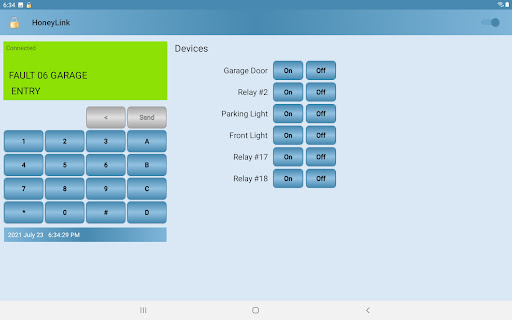 HoneyLink Security Screen 3