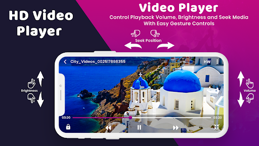 Android application HD Video Player - All Format screenshort