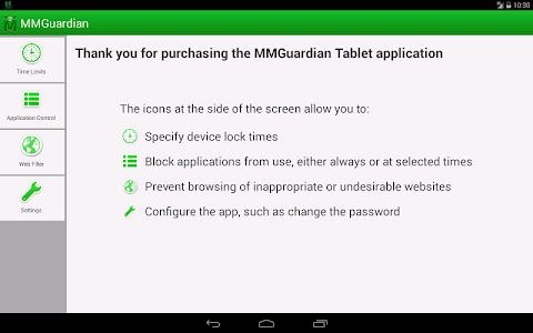 MMGuardian Tablet Security Unknown