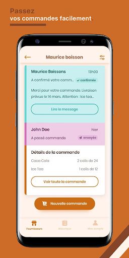 Android application Silbo screenshort