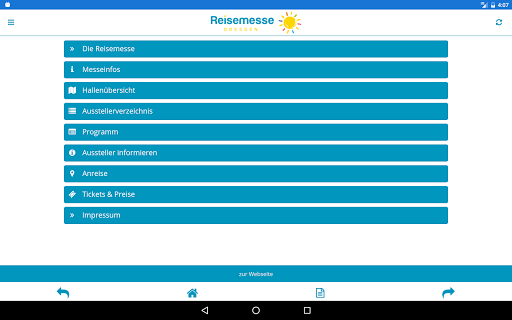 Reisemesse Screen 3